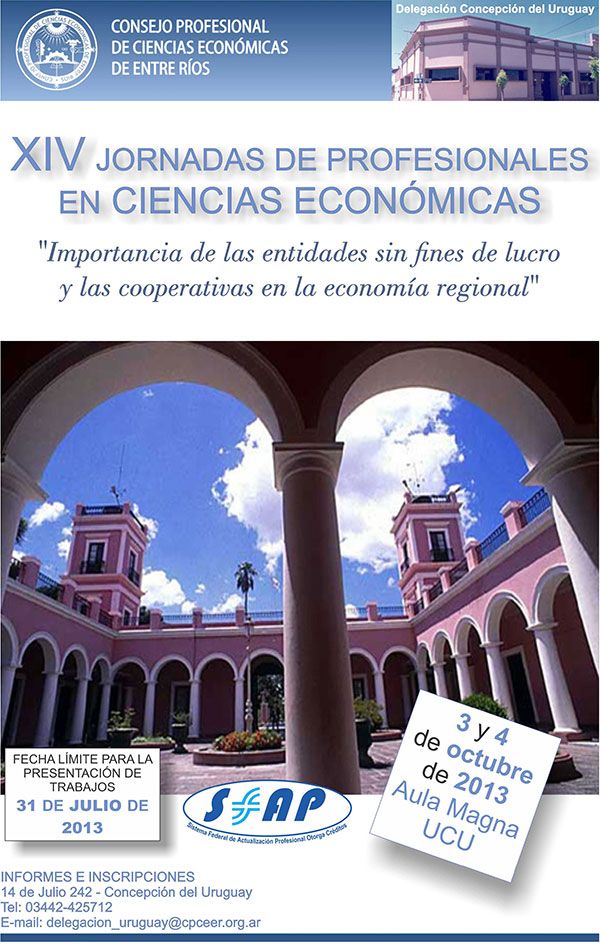 XIV Jornadas de Profesionales en Ciencias Econmicas